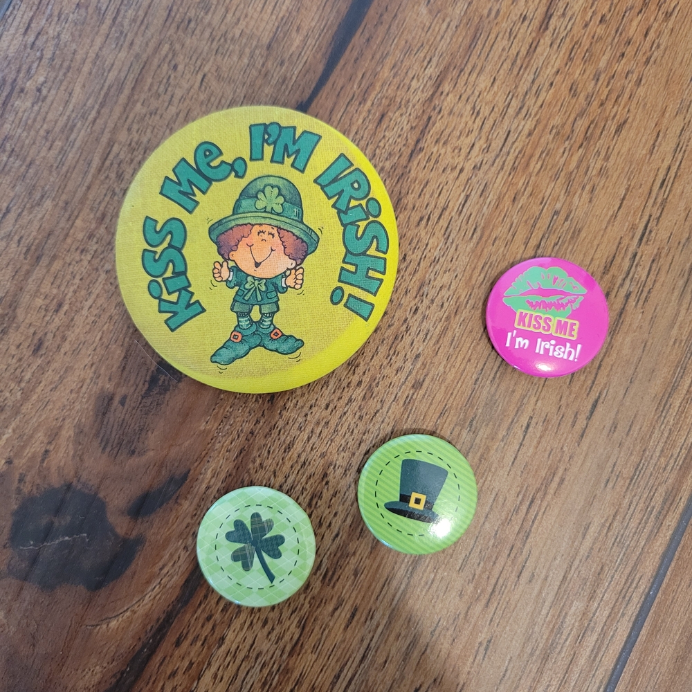 Irish Themed Button Set